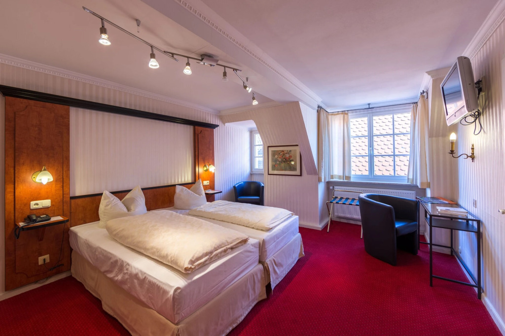 Historik Hotel Goldener Hirsch Rothenburg