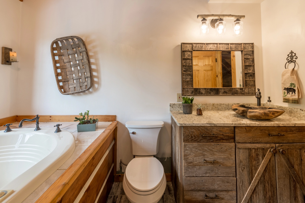 Hand Hewn Hideaway Stunning Gatlinburg Cabin with Hot Tub Table Games and Outdoor Oasis