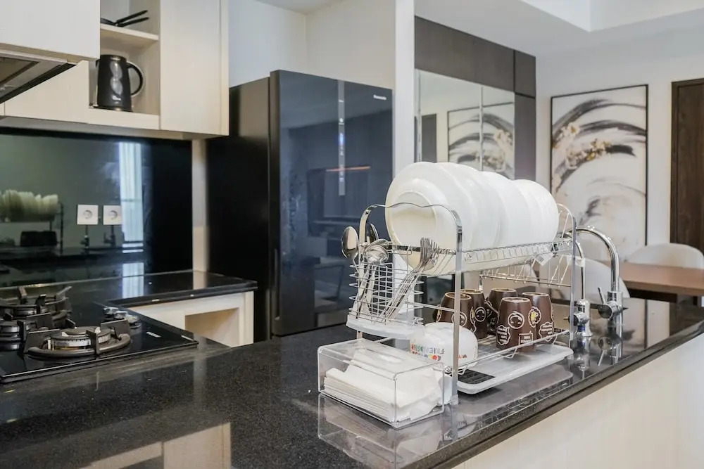 Scenic and Comfortable 2BR Branz BSD City Apartment By Travelio