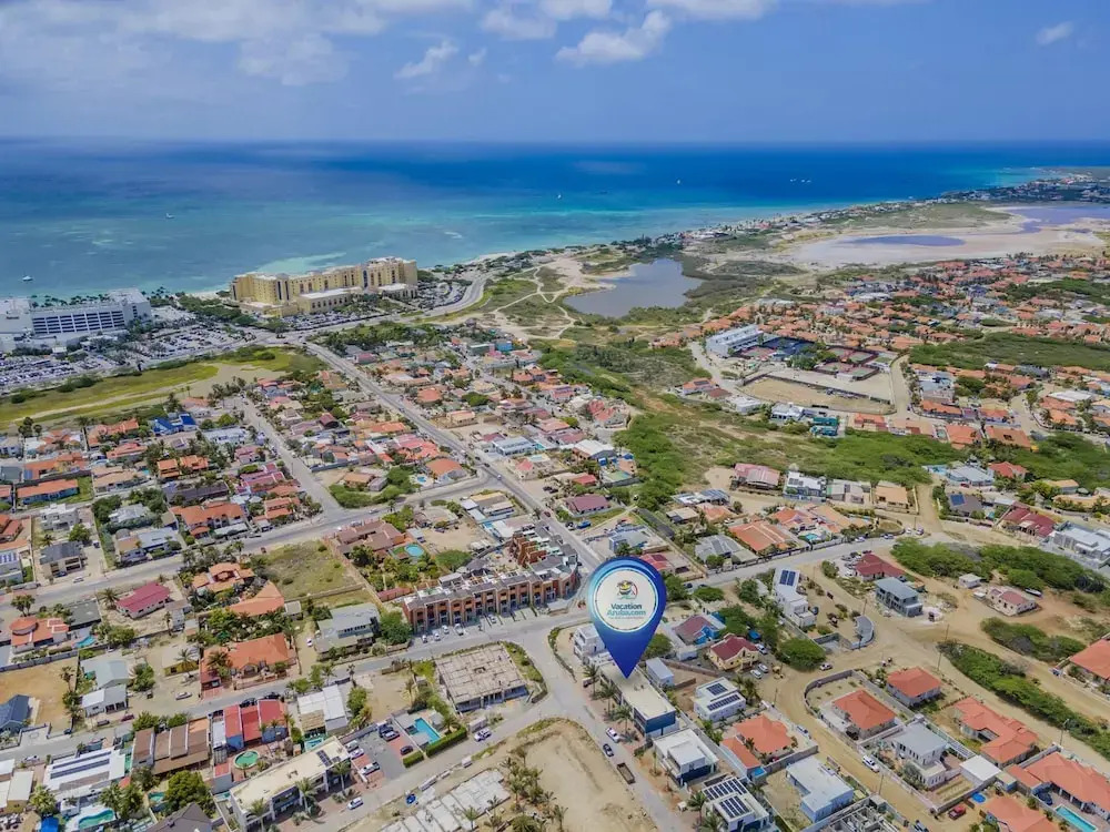 Serene Designer Gem Walk to Beach Strip Pool
