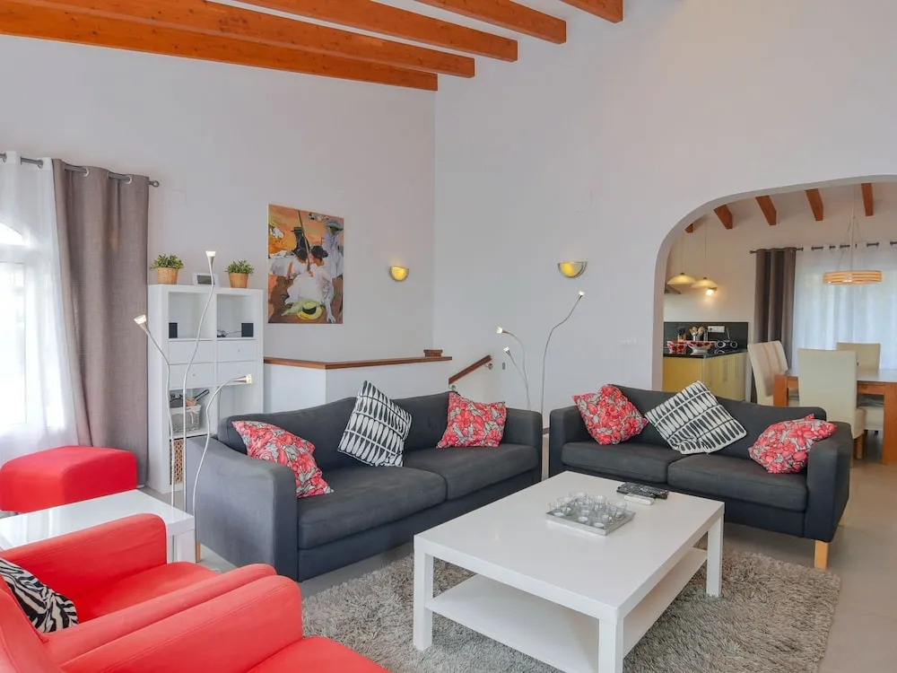Beautiful 8-persn Villa in Moraira, Large Terraces and Heated Swimming Pool; Unique View