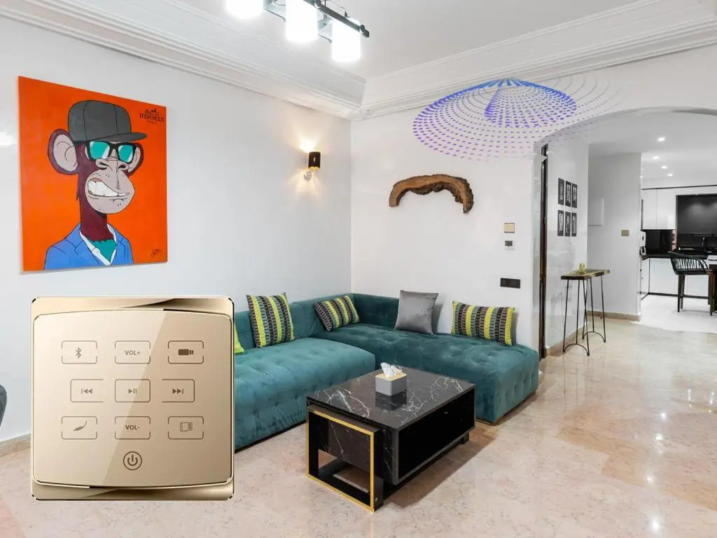 Luxury 3 bedrooms apartment with pool 100MBs wifi