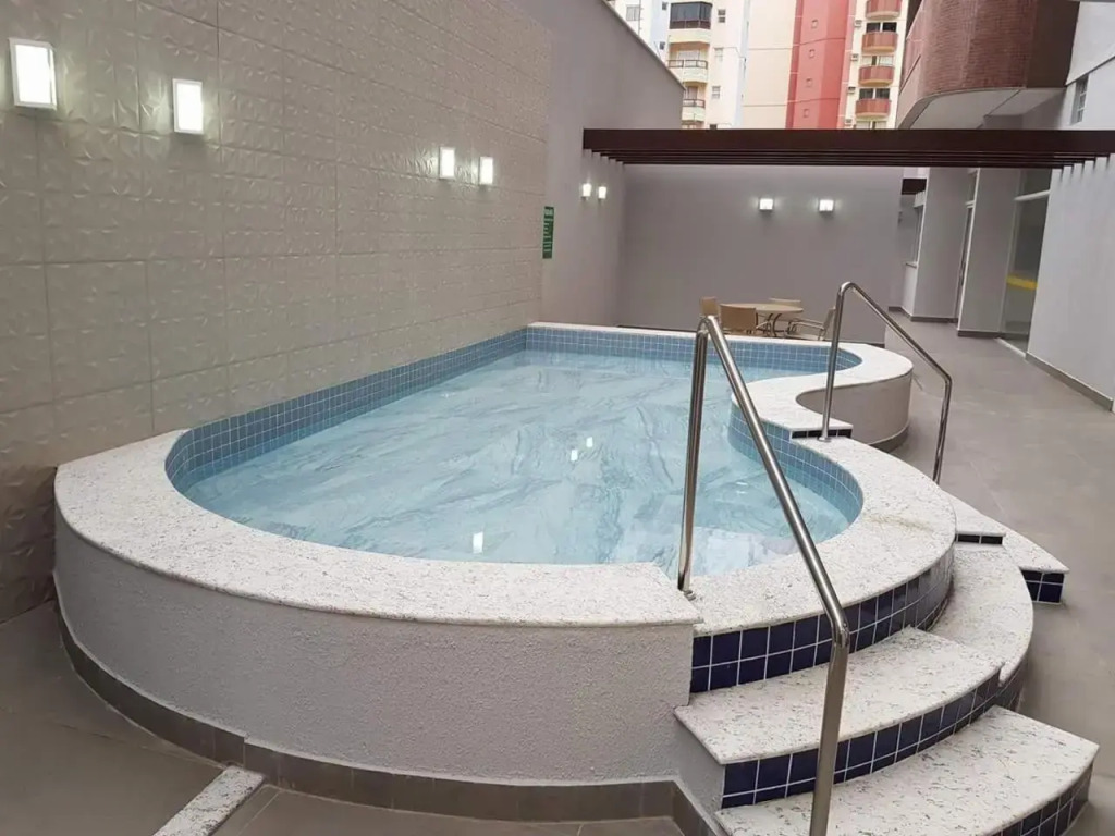 Apartamento tipo Flat para temporada em Caldas Novas com cozinha completa
