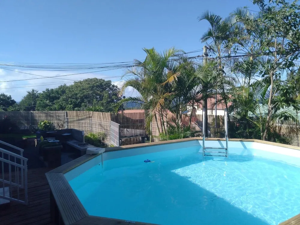 Villa with 3 Bedrooms in Saint Joseph, with Wonderful Sea View, Private Pool, Enclosed Garden - 13 Km From the Beach