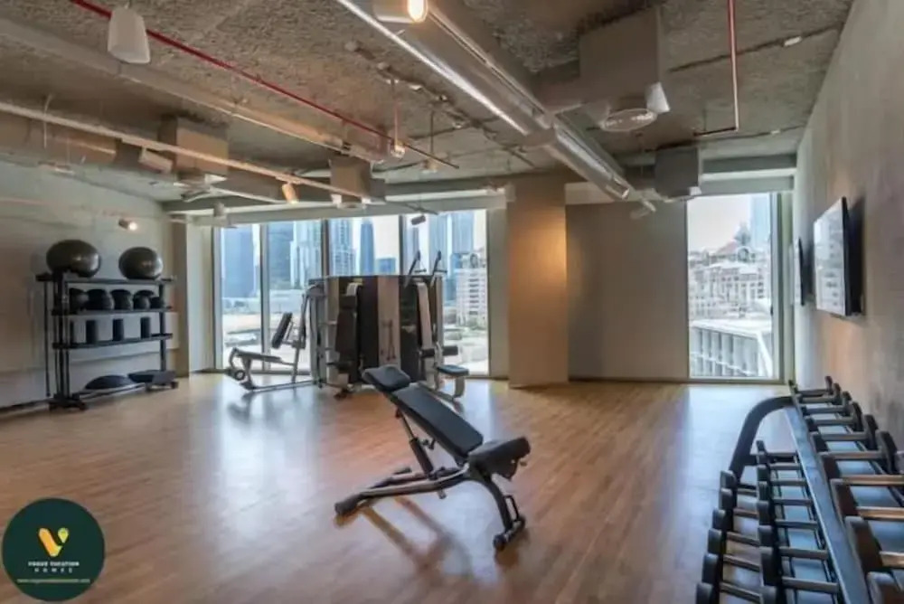 Private Room in Luxury Burj Vista Apartment Downtown with Burj Khalifa View