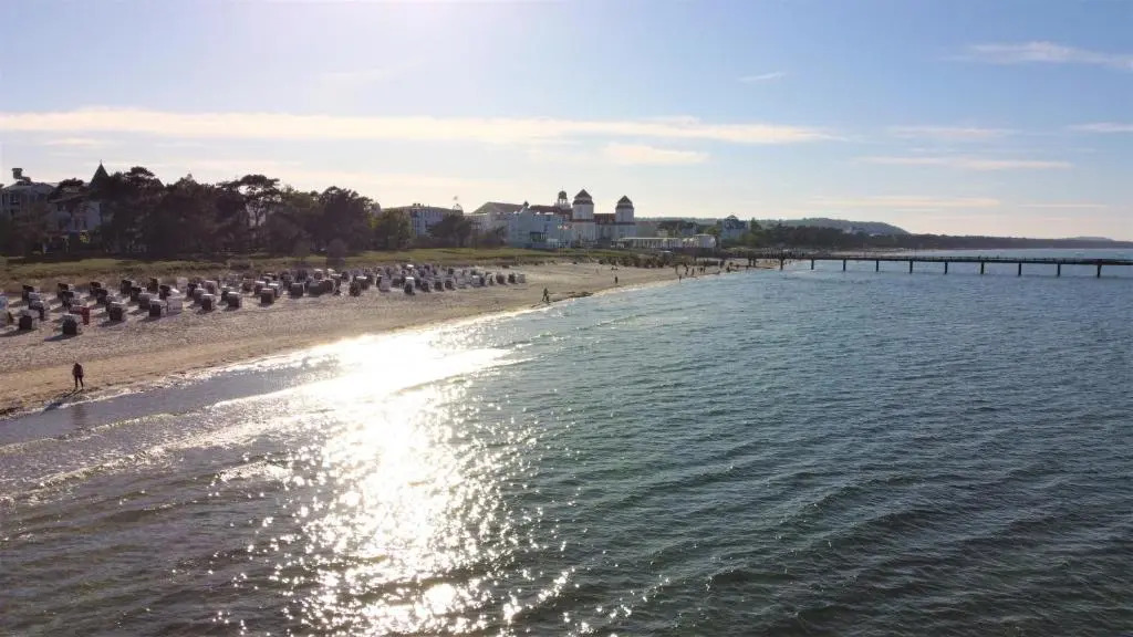 Strandvilla Gudrun zur Meerseite mit Balkon