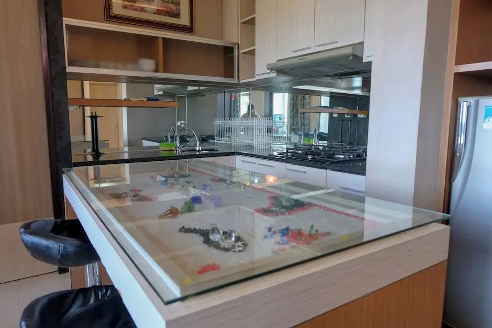 Spacious and Combine 3BR at The Edge Bandung Apartment By Travelio