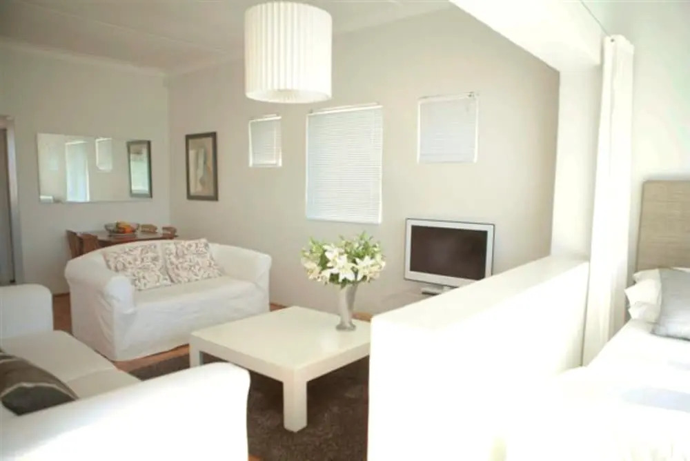 Chic White Studio Apartment