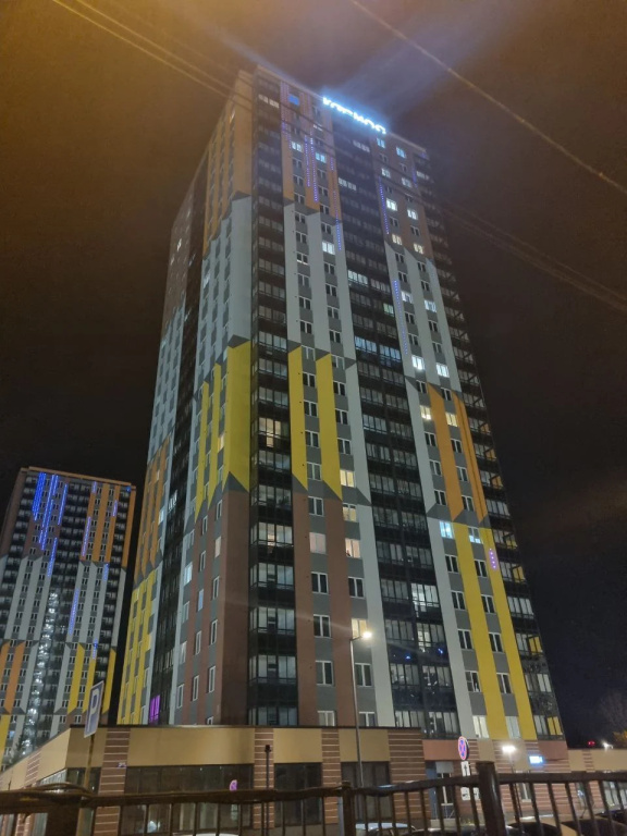 Квартира Студия с видом на город ЖК Космос