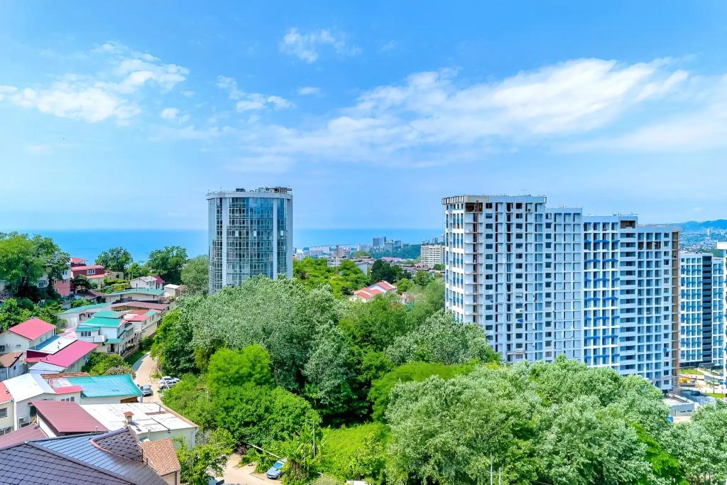 Квартира 2 комнатная квартира с балконом и видом на море