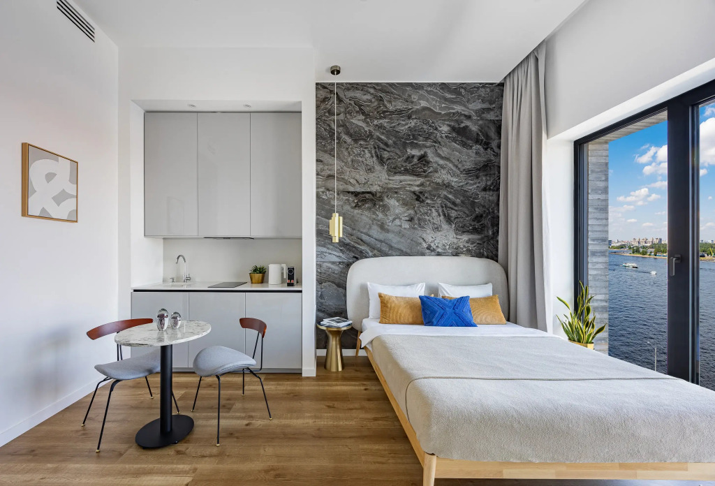Апартаменты SkandiLOFT Deluxe High Floor