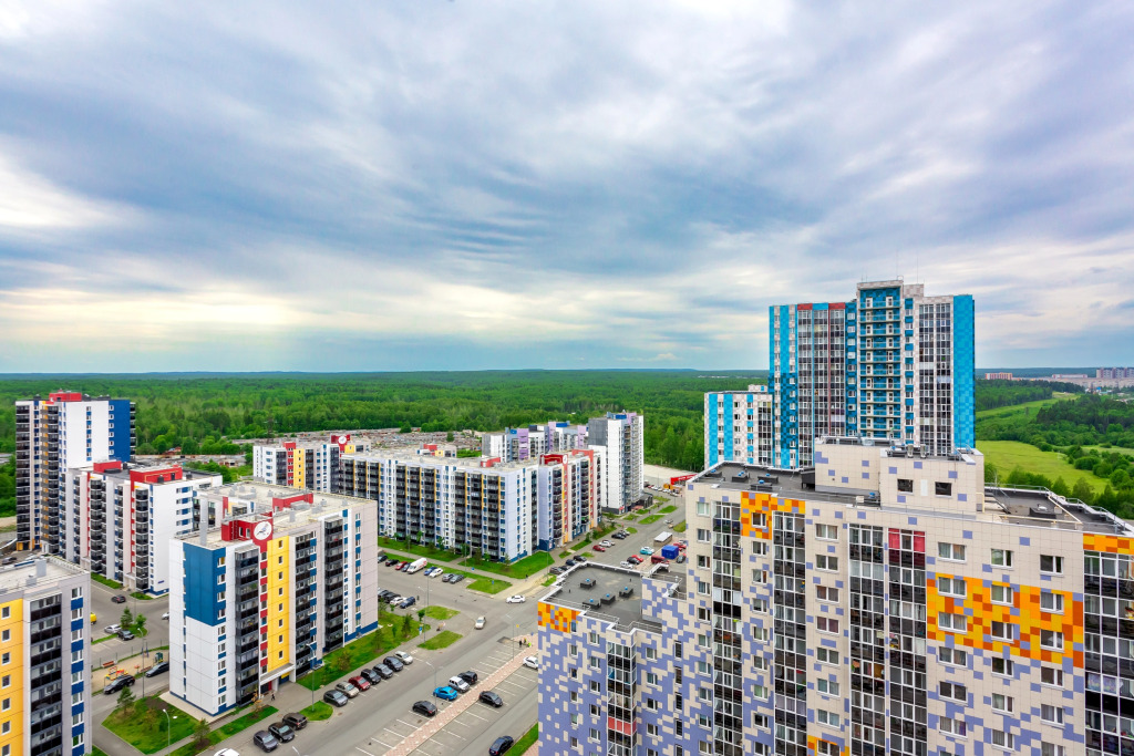 Апартаменты PtzHome Евро2 на 19м Этаже