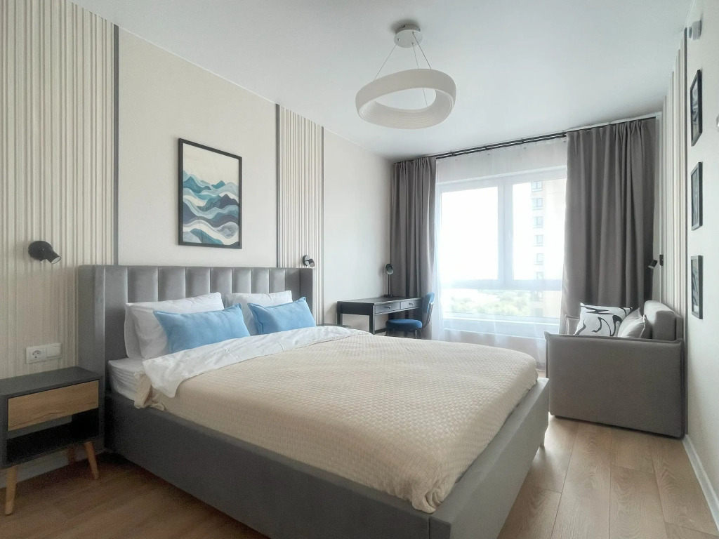 Апартаменты SMART LOFTS | Fyord | До 5 гостей | Отдельная спальня | 7 мин до метро Бутырская