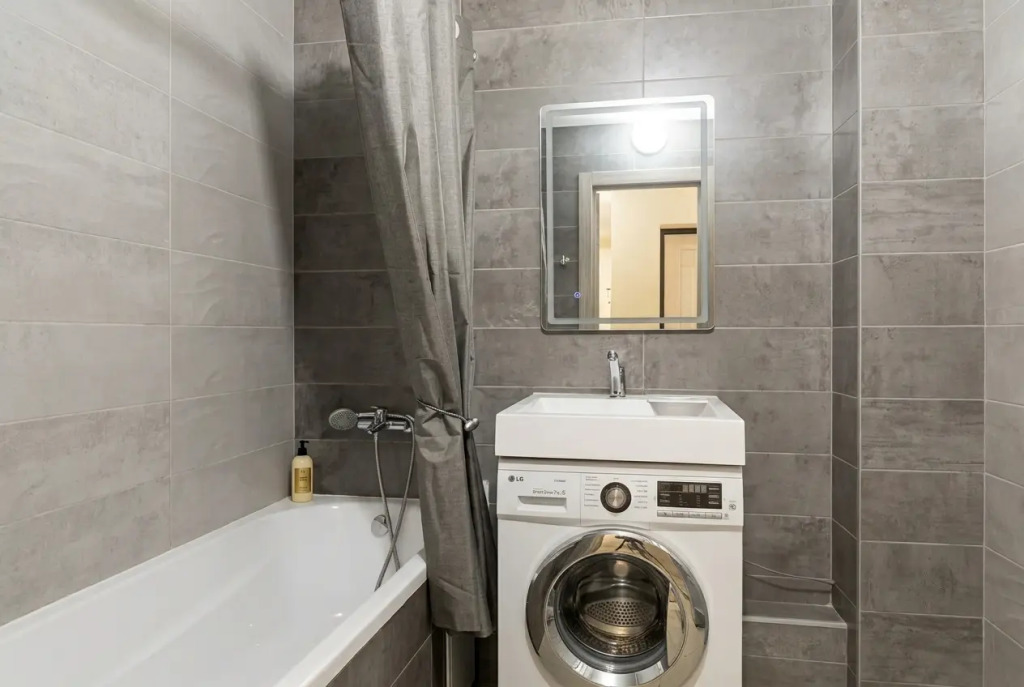 Апартаменты Прудиус Атмосферные Двухкомнатные С Балконом