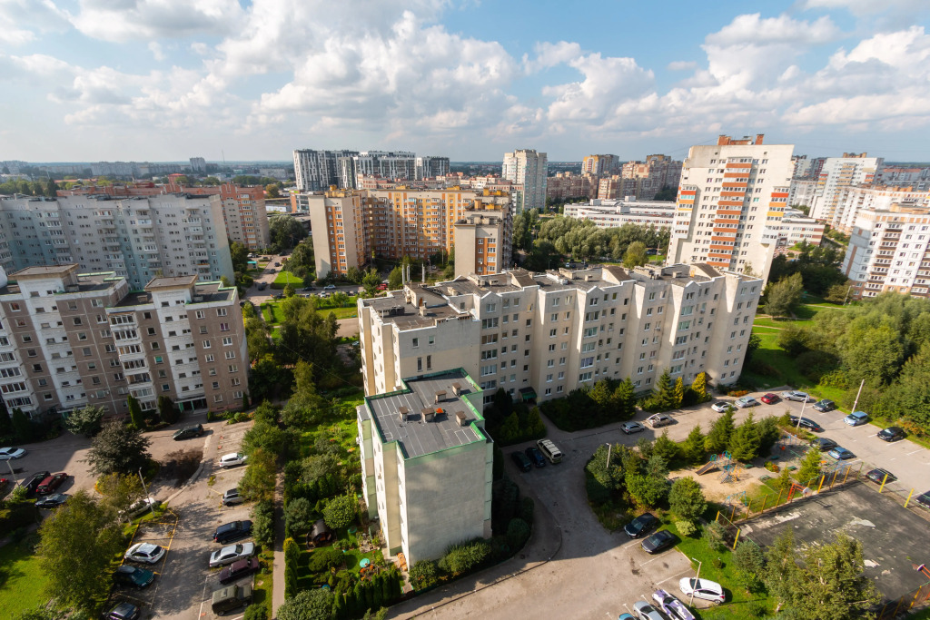 Квартира Стильная с великолепным видом на город