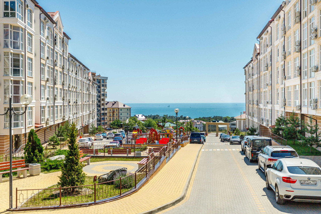 Квартира Студия с Дизайнерским Ремонтом Вид на Море от Home Group