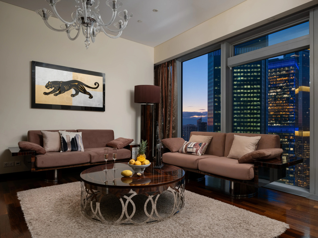 Квартира GM Apartments Премиальная Видовая в Москва Сити