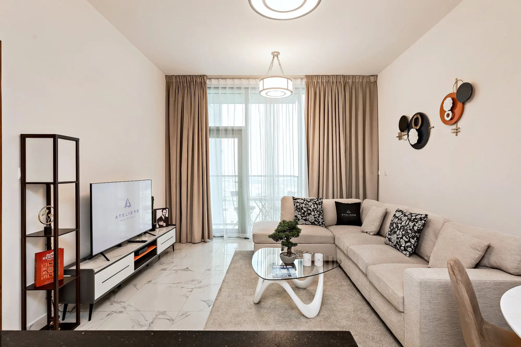 Апартаменты Stylish 1BR at Meera Tower