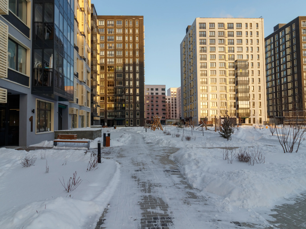 Квартира светлая однокомнатная в ЖК Квартал на Московском