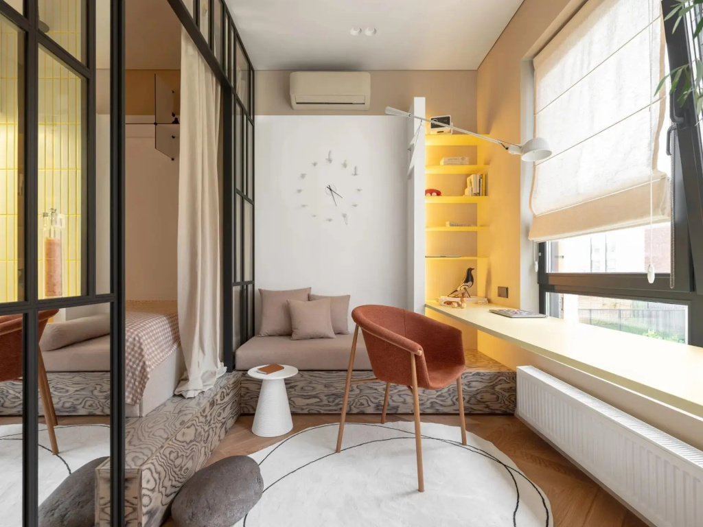 Studiya S Sovremennym Remontom Flat