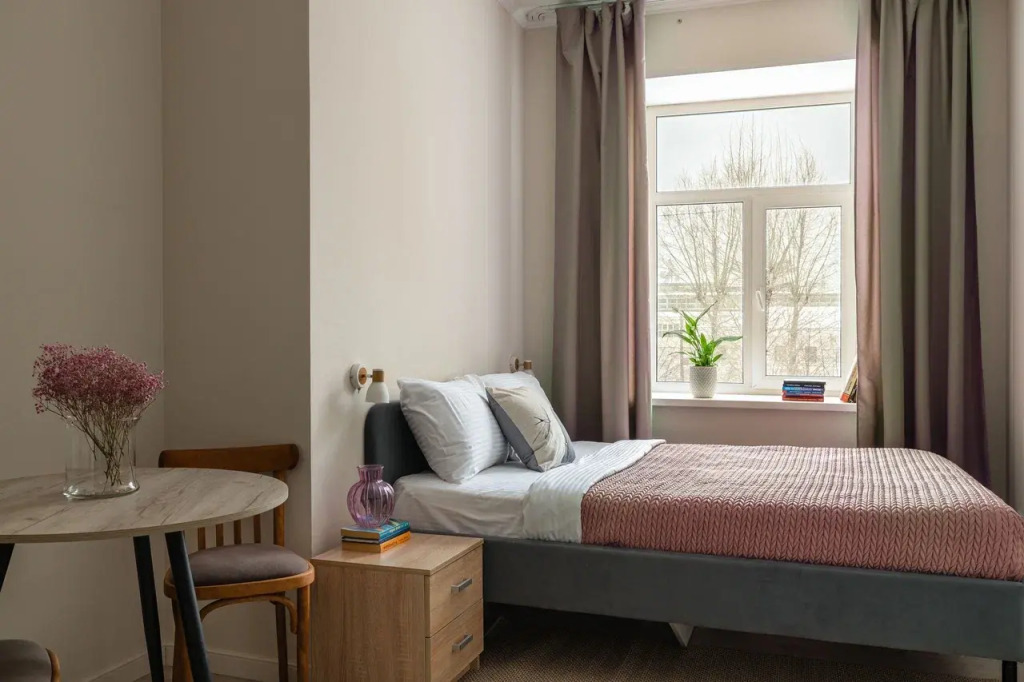 Квартира Teplo Apartments Студия на Рижском Проспекте