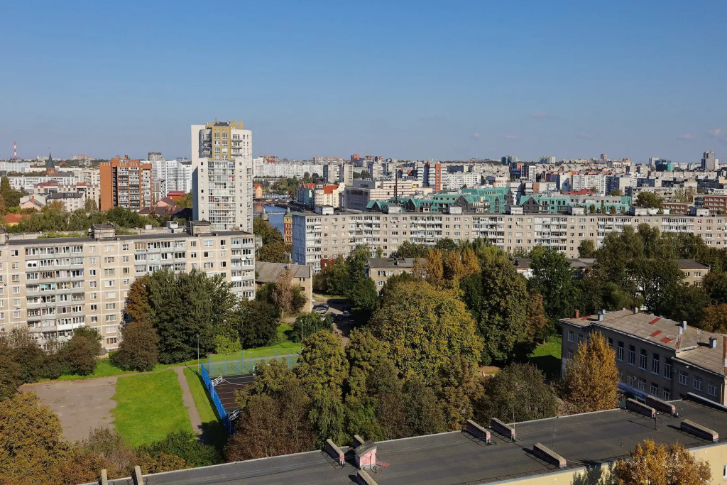 Квартира Панорама Калининград с видом на Остров Канта и Рыбную деревню