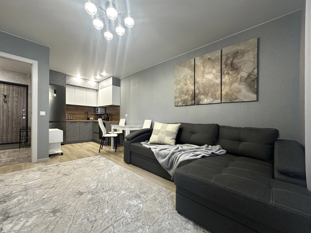 Квартира Современная евродвушка в новом ЖК Ежевика от William House