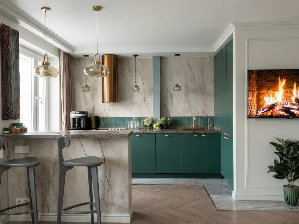 Квартира Top Rooms: Евродвушка на Саввинской набережной с видом на Москва Сити