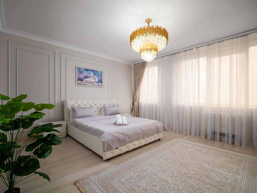 Квартира просторная в элитном ЖК Нурлы тау, Smart lux 320