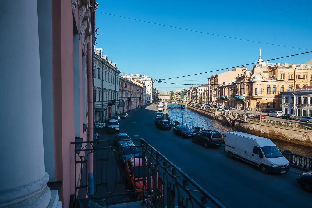 Апартаменты Видовая 2к квартира с балконом в центре СПб