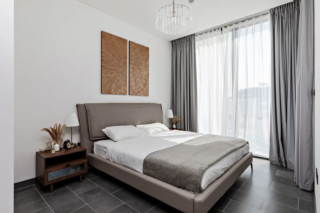 Апартаменты Вдохновляющие 1BR в Sobha Hartland