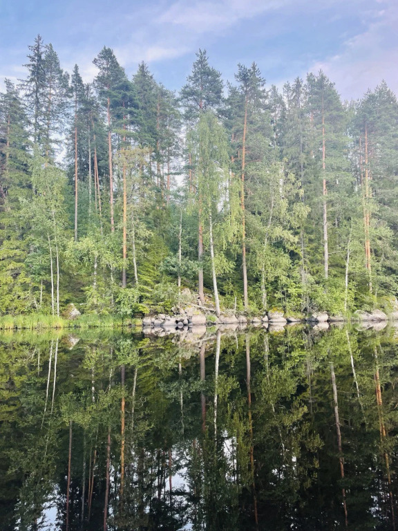 Гостевой дом на воде,хаусбот на р.Вуокса, карельский перешеек