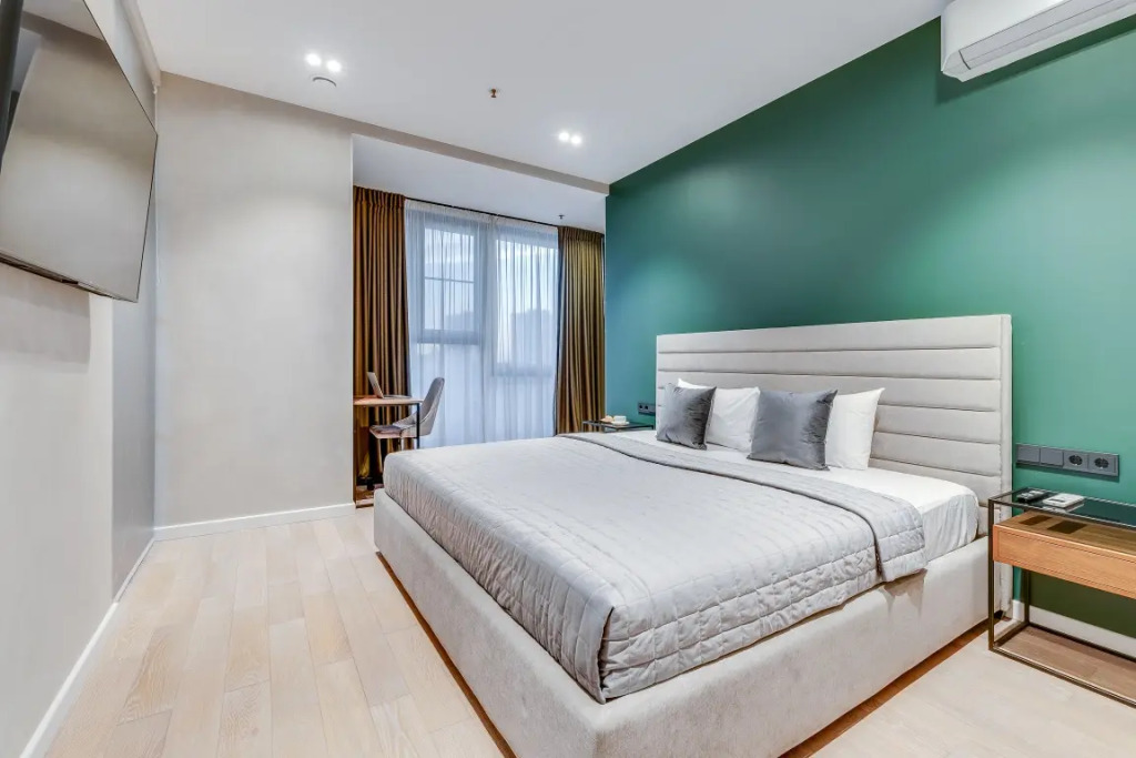 Апартаменты Двухкомнатные Премиум с Красивым Видом Business Apartments