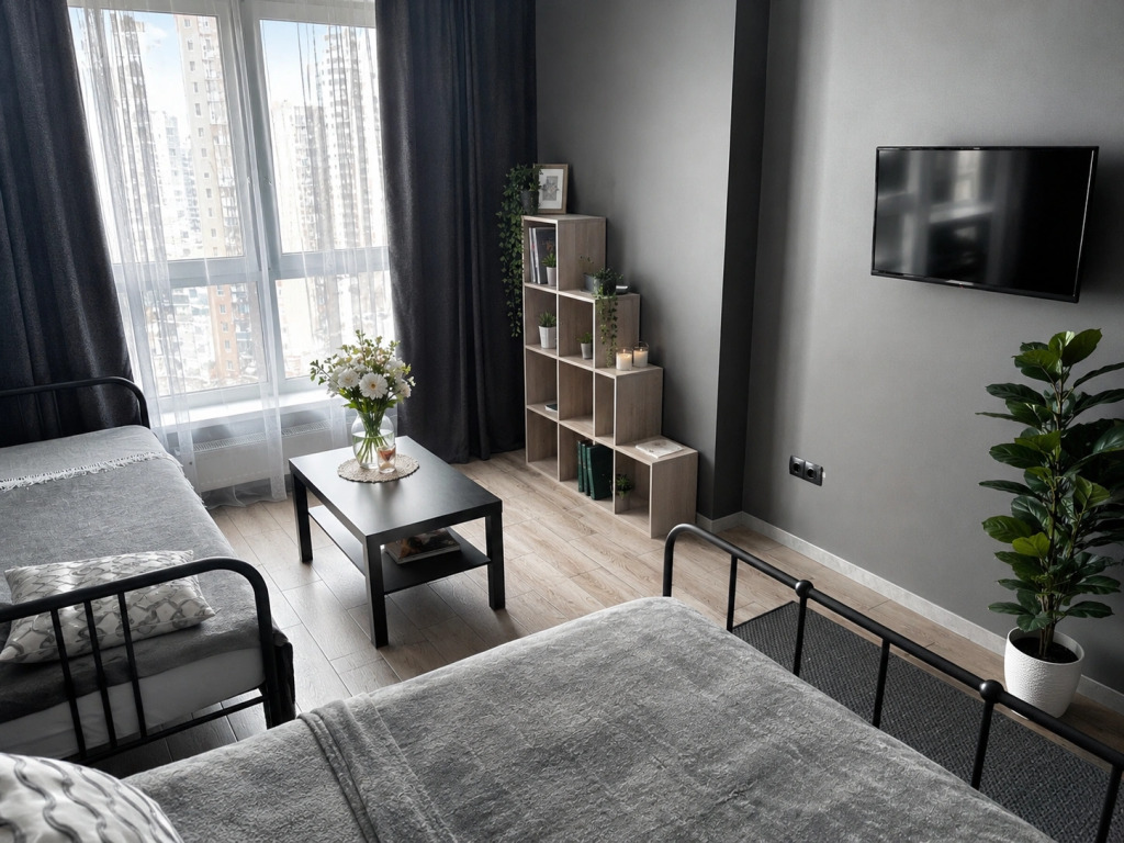 Beautiful Grey Loft