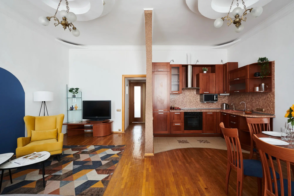Квартира GM Apartments Евродвушка с видом на Кремль