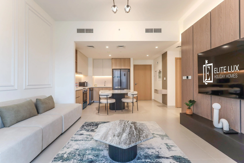 Апартаменты Elite LUX Holiday Homes Exquisite 2BR at Island Park 1 Dubai Creek Harbour