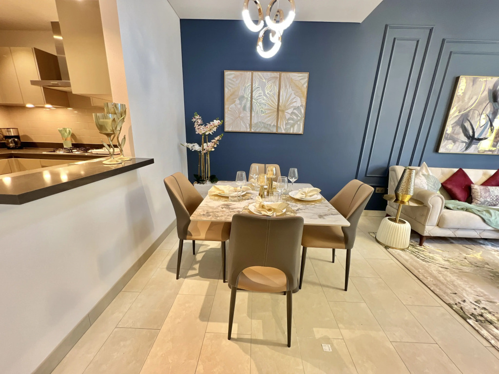 Апартаменты Apartments Cosmos Living Modern Luxury 1 BR Sobha Hartland