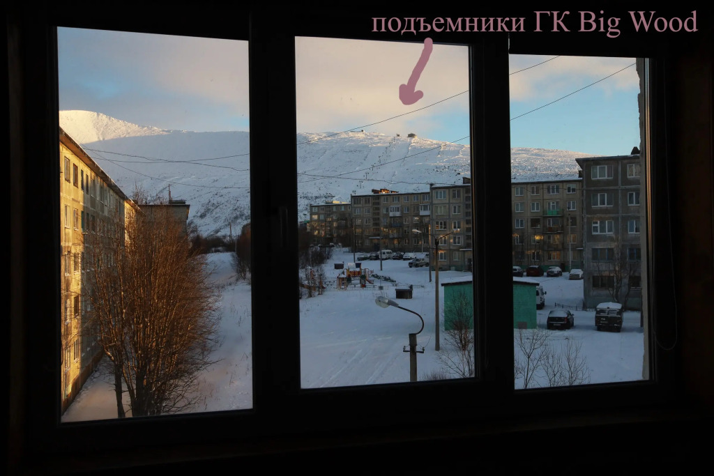 Квартира с видом на городской парк