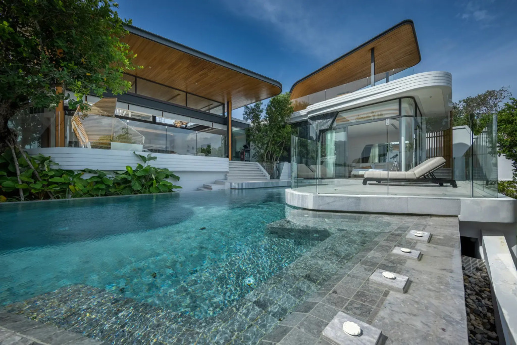 Вилла Zavaya 360 view luxury retreat with pool