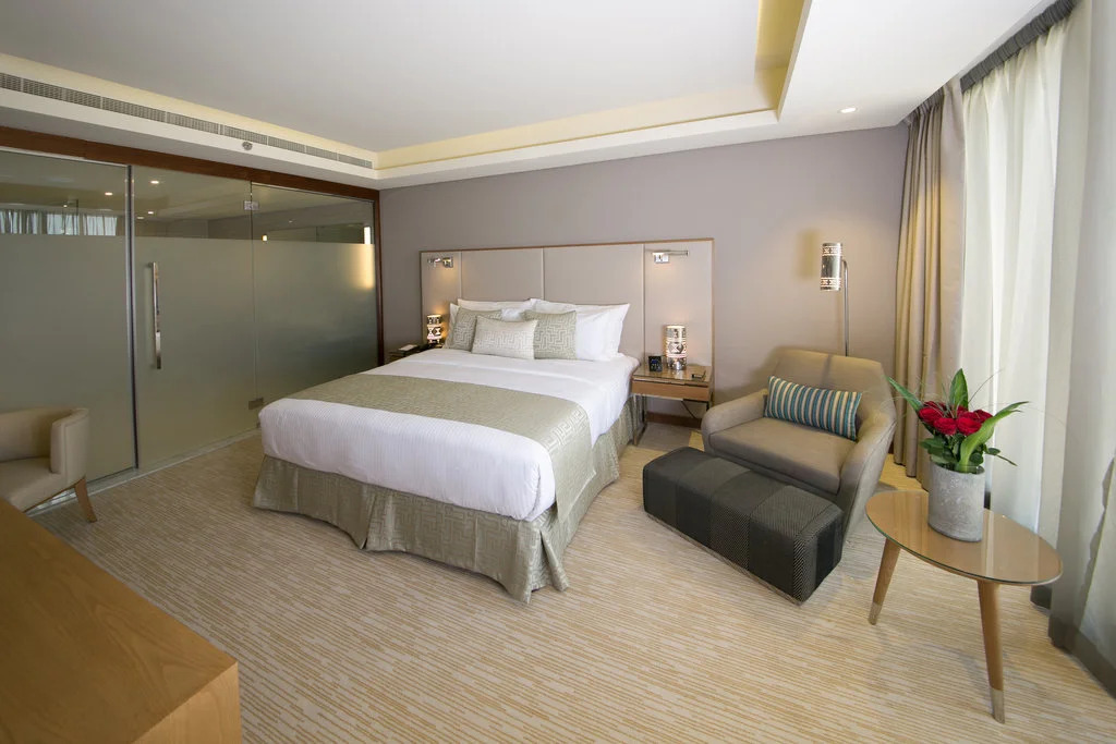 Grand Millennium Muscat Apartments and Suites connected to Mall