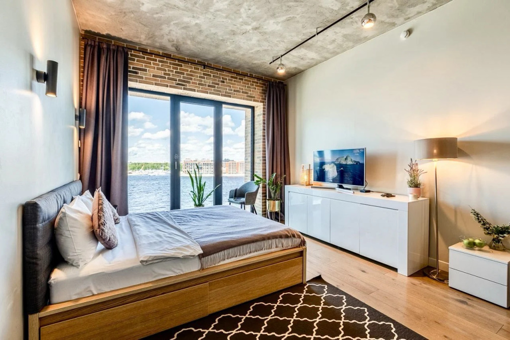 Апартаменты Panoramic Neva View Loft, High floor