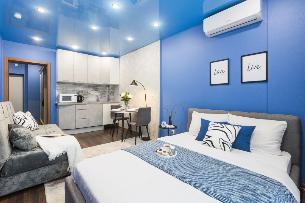 Квартира SleepNsk Яркая студия около Аквапарка