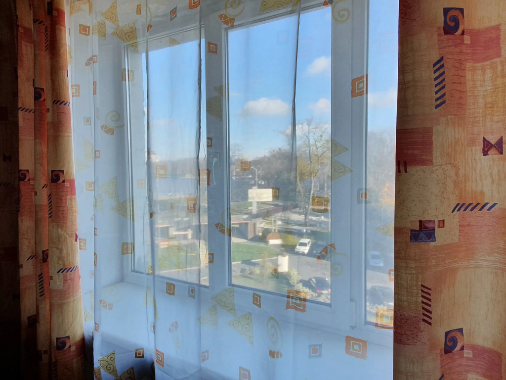 Two room apartment with a view of the Amber Museum
