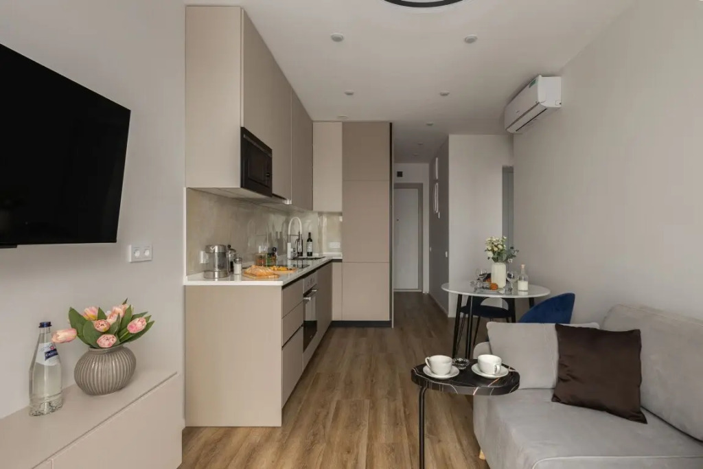 Апартаменты SMART LOFTS | Panorama | 52 этаж с видом на закат | Отдельная спальня | У метро