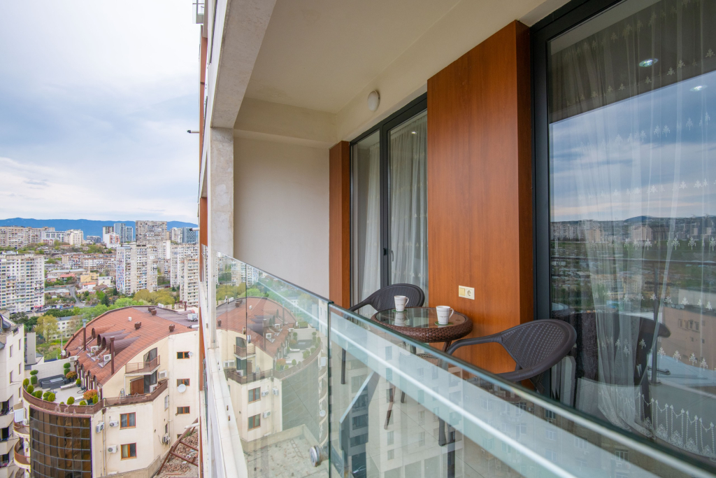 Apartments in Vake with a Beautiful View of the City