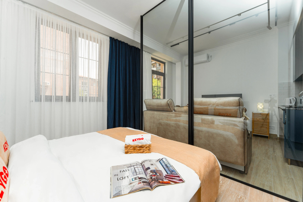 Апартаменты KeyGo #0161, 1 Bedroom, Designed with Balcony