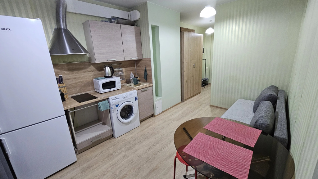 Квартира 27 м² с современным ремонтом