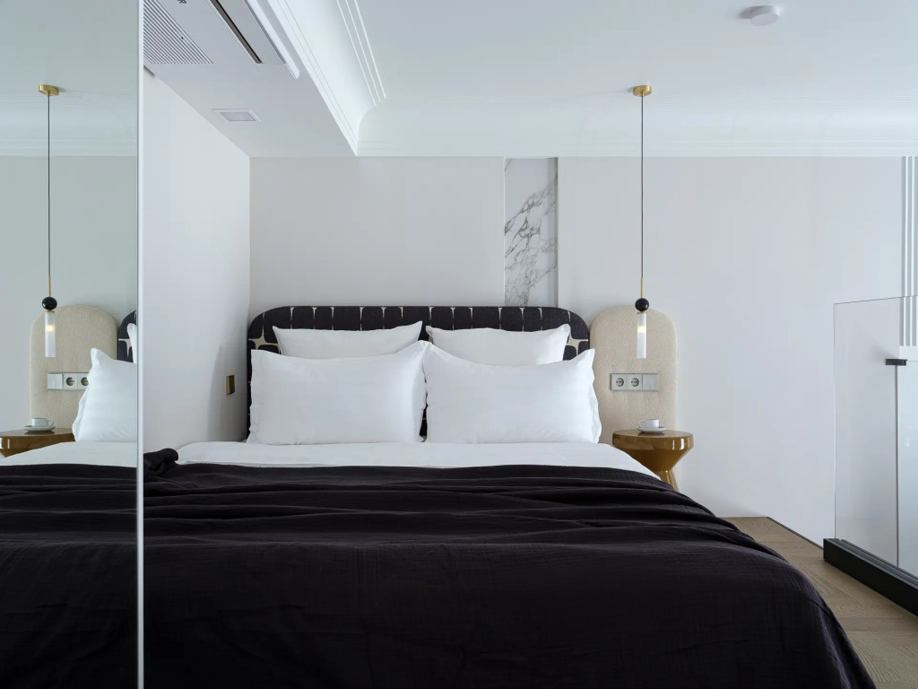 Апартаменты D apartments двухуровневая студия в ЖК бизнес класса на набережной канала