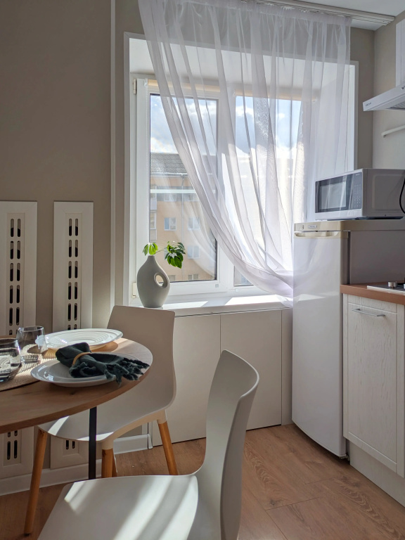 Квартира Рижский 58. Свежая в зелёном
