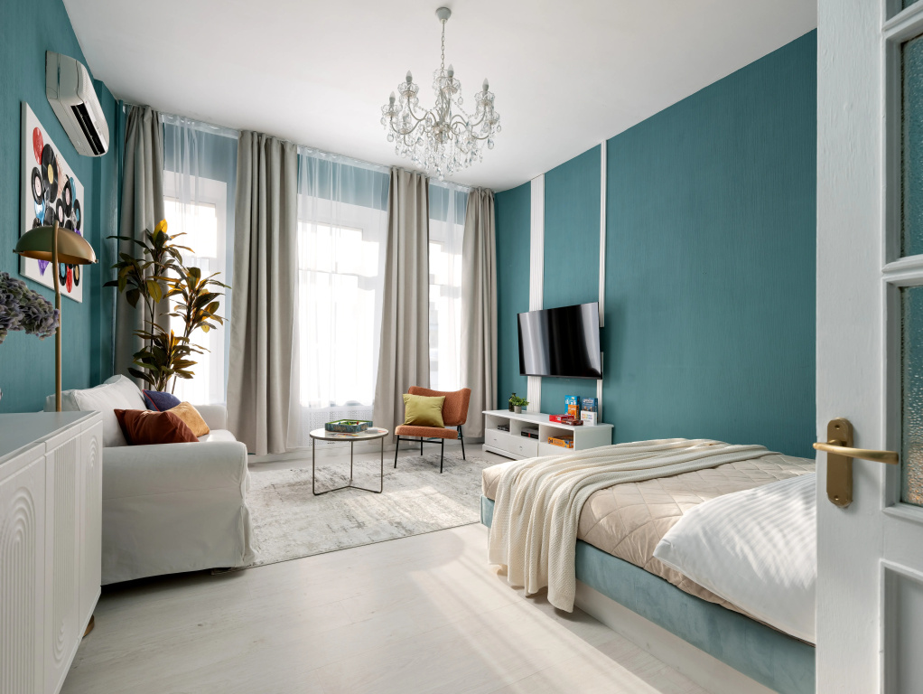 Квартира GM Apartments c Панорамным Видом на Арбат и Высотку Мид